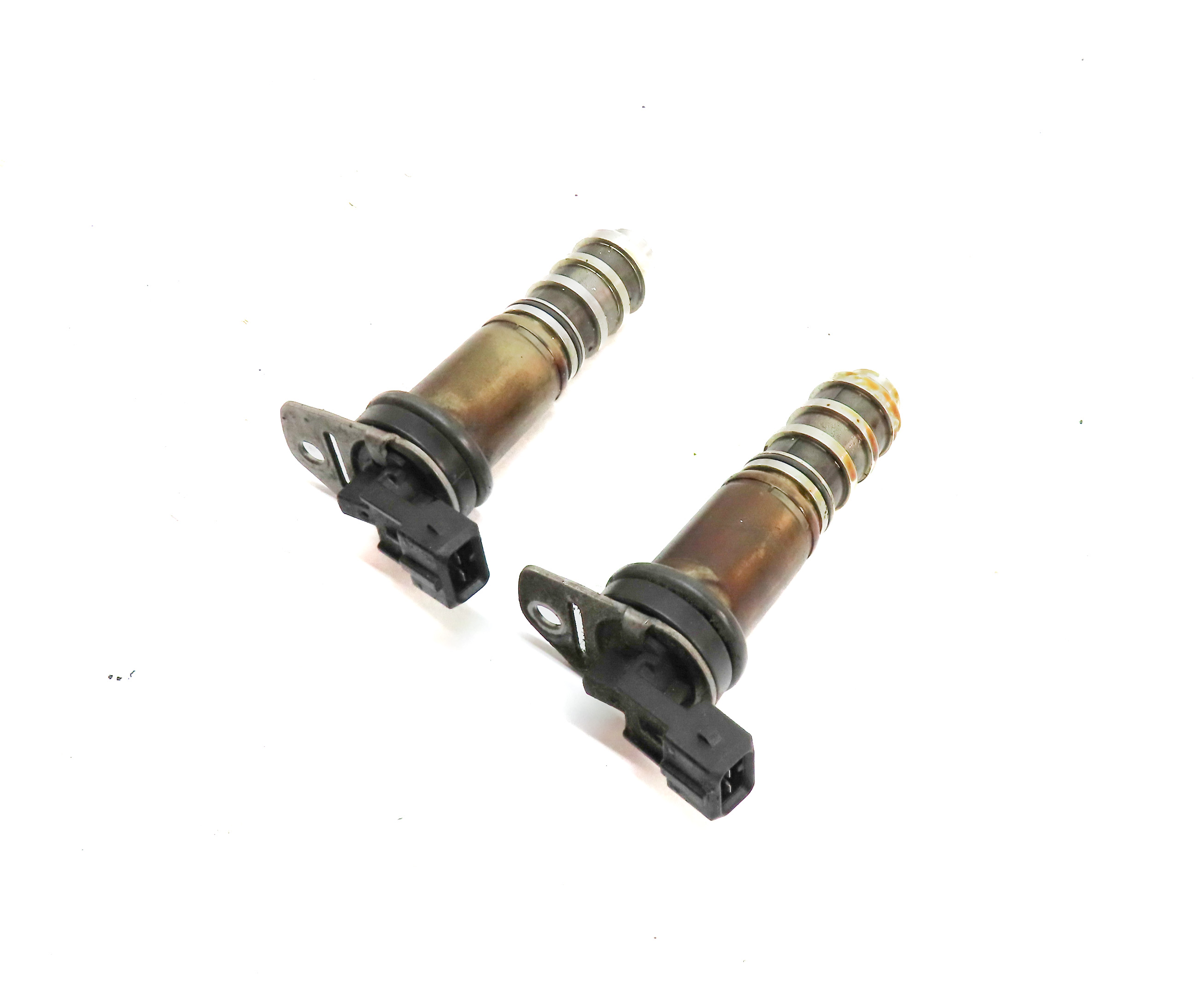 2015 BMW X6 (F16) 3.0L N55 ENGINE CYLINDER HEAD VVT VANOS TIMING SOLENOID SET-2 — exact item pictured